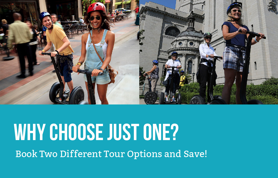 Why Choose Just One? Book Two Different Tour Options and Save!